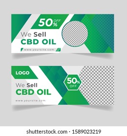 Hemp Web Banner Or Social Header Design