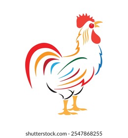 Hen beutiful vector art and graphic design