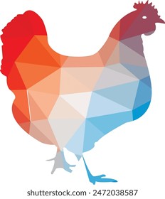 Hen Chick Chicken Animal Silhouette Illustration 