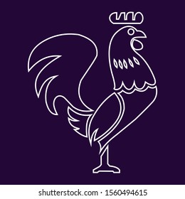 hen design vector graphics.