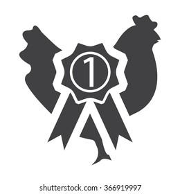 Hen icon. 