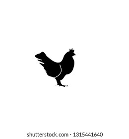 hen icon vector