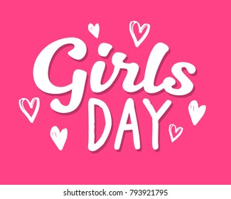 Hen Party Girls day Bachelorette vector element for cards, t-shirts, stickers, invitations.