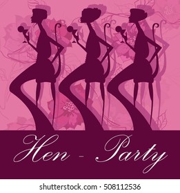 Hen party invite.