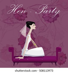 Hen party invite.