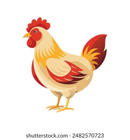 hen and rooster, hen vector, icon vector illustration, hen silhouette of a hen isolated on a white background, eps, png, 