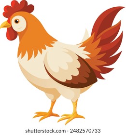 hen and rooster, hen vector, icon vector illustration, hen silhouette of a hen isolated on a white background, eps, png, 