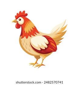 hen and rooster, hen vector, icon vector illustration, hen silhouette of a hen isolated on a white background, eps, png, 