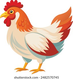 hen and rooster, hen vector, icon vector illustration, hen silhouette of a hen isolated on a white background, eps, png, 