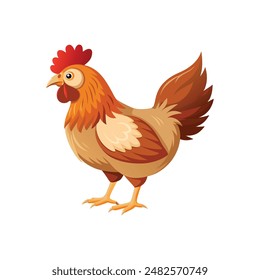 hen and rooster, hen vector, icon vector illustration, hen silhouette of a hen isolated on a white background, eps, png, 