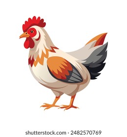 hen and rooster, hen vector, icon vector illustration, hen silhouette of a hen isolated on a white background, eps, png, 