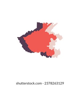 Henan Map - World Map International vector template. China region silhouette vector illustration