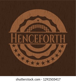 Henceforth wood emblem. Retro
