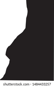 Henderson County map in state of illinois