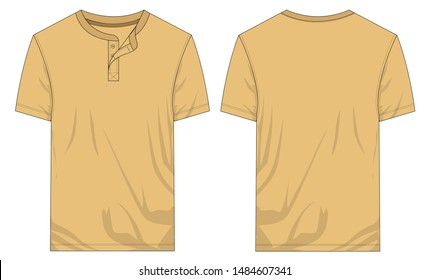 mens shirt flat sketch