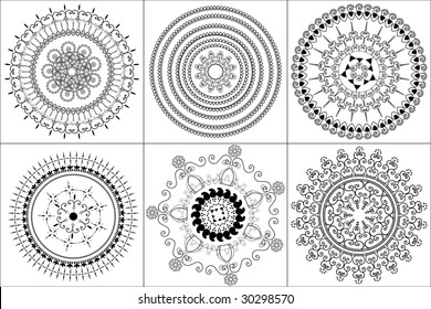 Henna Abstract tiles design