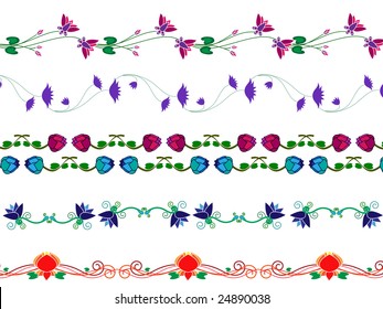 Henna borders