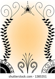 Henna painting