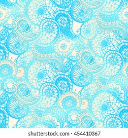 Henna Tattoo, Indian mehndi pattern, black henna, paisley, yin and yang, Zen pattern. Vector illustration.