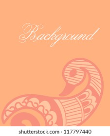 Henna Vector Background