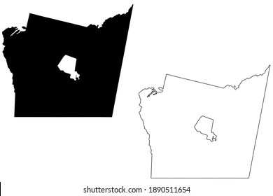 Henry County, Commonwealth of Virginia (U.S. county, United States of America, USA, U.S., US) map vector illustration, scribble sketch Henry map