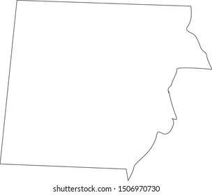 Henry County Map In Tennessee State