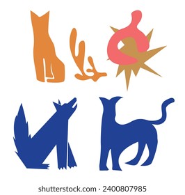 Estilo de arte vectorial de dibujo de Henry Matries 