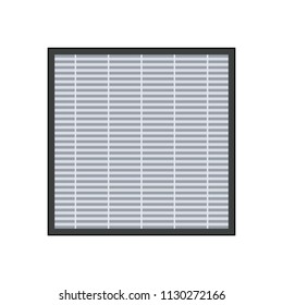 HEPA Air Filter icon. Clipart image isolated on white background