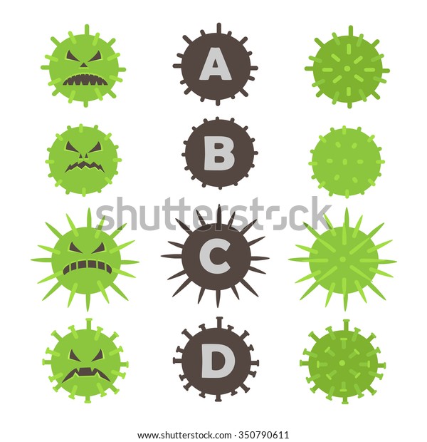 Hepatitis Ab C D Virus Icon Stock Vector Royalty Free 350790611