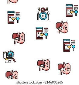 Ilustración De Línea Delgada Del Vector Del Problema De Salud Hepatitis Del Hígado