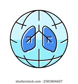 hepatitis world day color icon vector. hepatitis world day sign. isolated symbol illustration