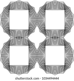 Heptagon Geometric Pattern