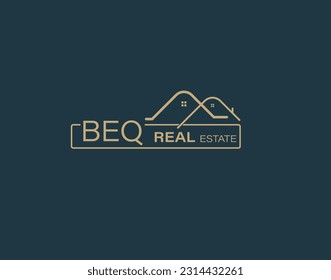 HEQ Real Estate and Consultants Logo Design Vectors images. Luxury Real Estate Logo Design