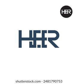 HER Logo Letter Monogram Design