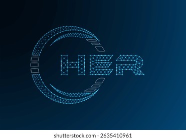 Seu baixo design de vetor de logotipo de letra poli. Seu design de logotipo poli inferior. 