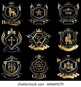 Royal Rangers Vintage Navy And Silver Star Uniform Patch