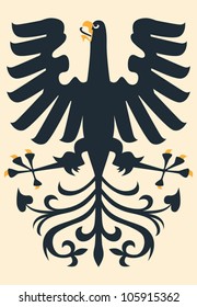 Heraldic eagle