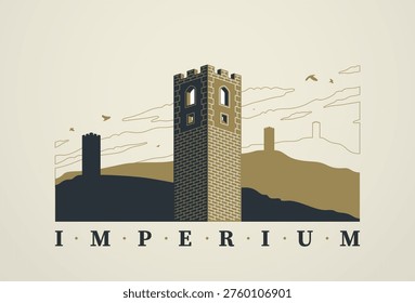 Heraldic emblem symbolizing legacy, continuity and permanence, created for established brands, institutions and timeless identity systems.
