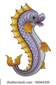 Heraldic Fish Vector