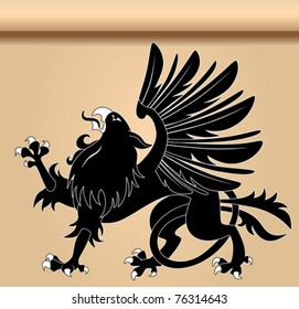 Heraldic griffin