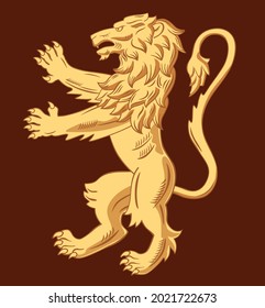 80 Lion On Its Hind Legs Images, Stock Photos & Vectors | Shutterstock