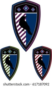 Heraldic Medieval Knights Shield