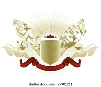 heraldic shield