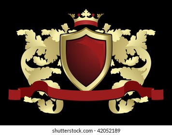 Heraldic shield