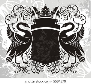  heraldic swan