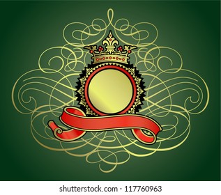 Heraldry badge