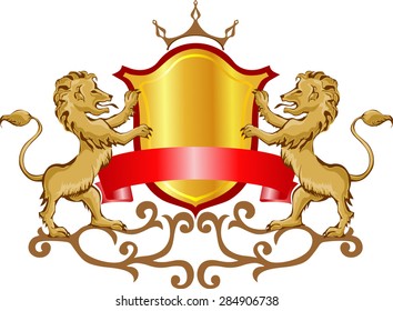 Heraldry lions
