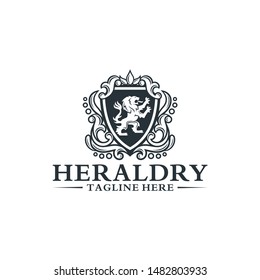 Heraldry Logo Collection Vector Template