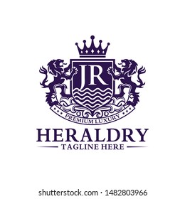 Heraldry Logo Collection Vector Template