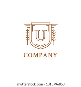 Heraldry Logo Design Template